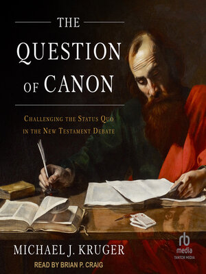 cover image of The Question of Canon